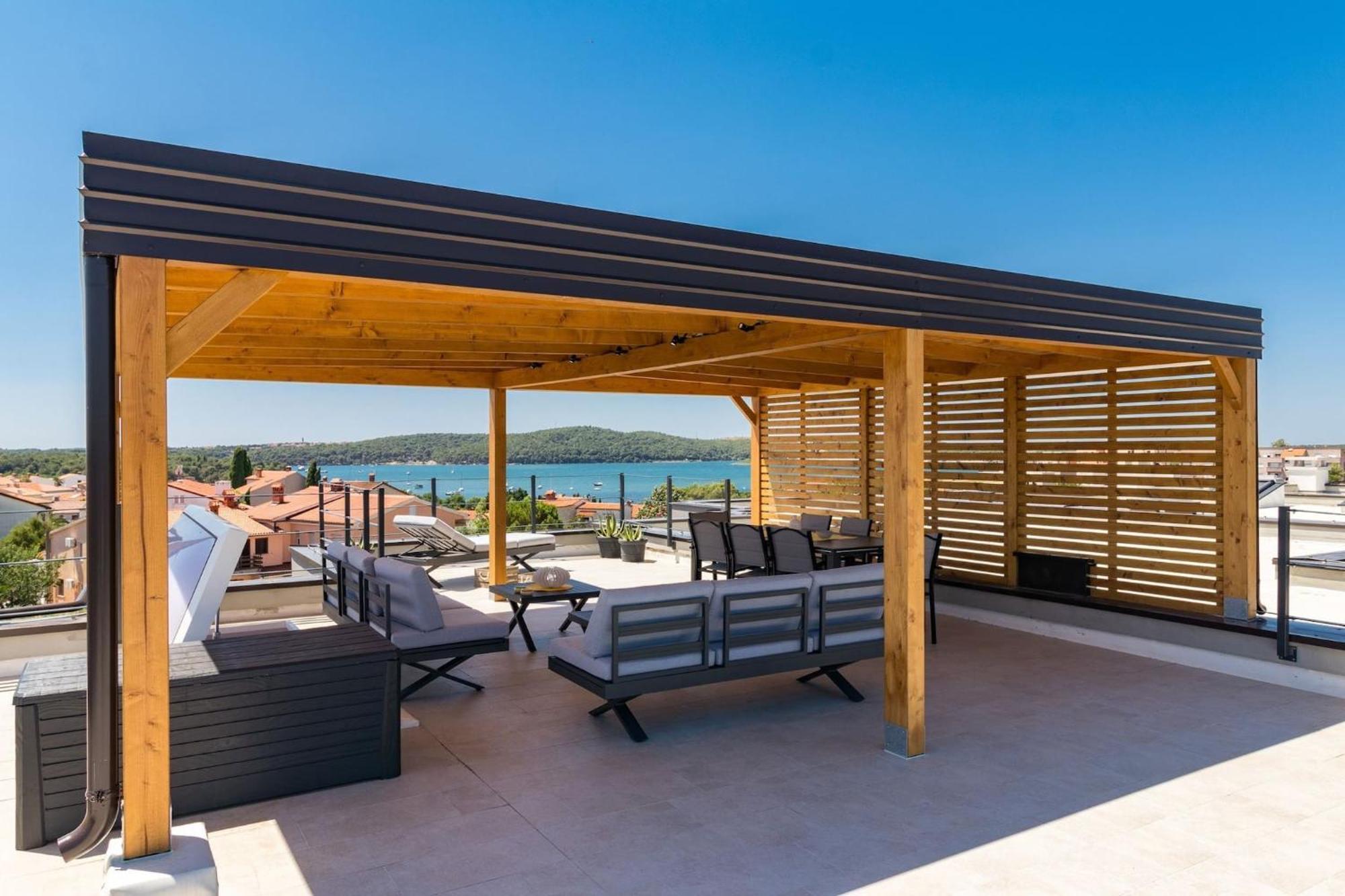 Penthouse Apartment Sax Medulin Exterior foto