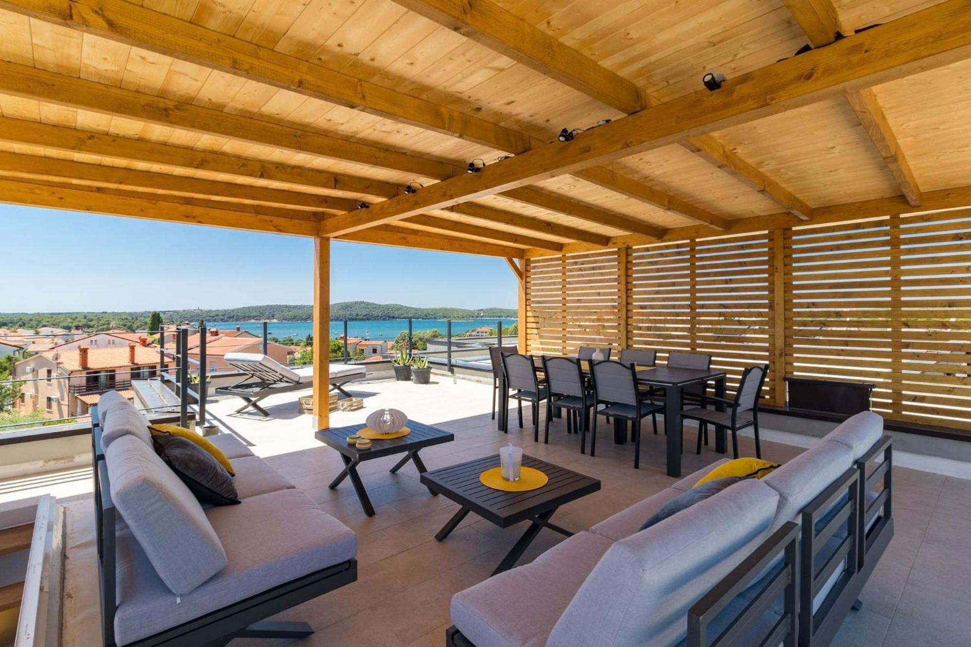 Penthouse Apartment Sax Medulin Exterior foto